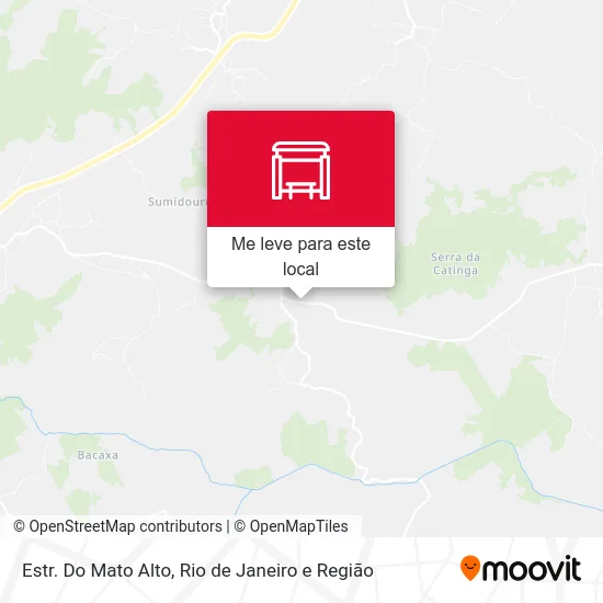Estr. Do Mato Alto mapa