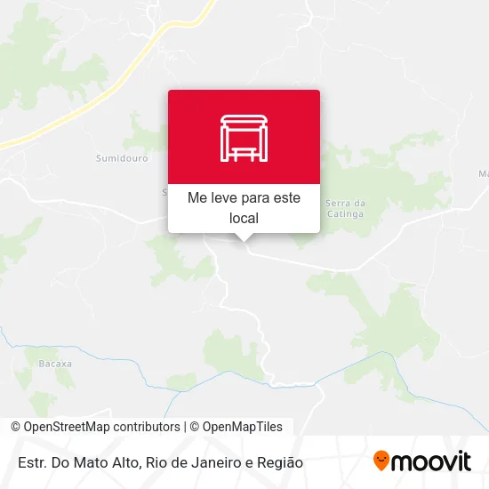 Estr. Do Mato Alto mapa