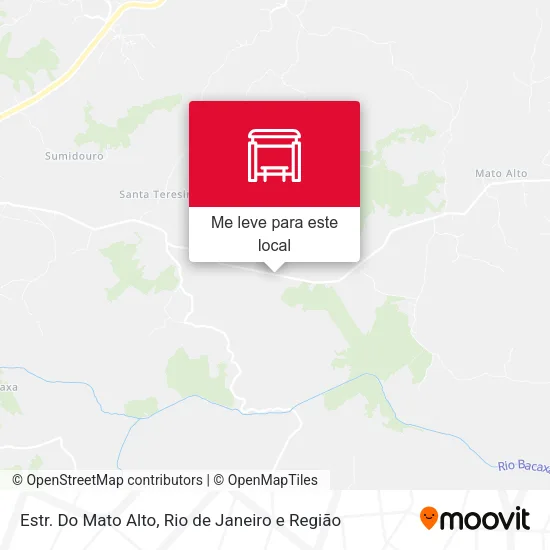 Estr. Do Mato Alto mapa