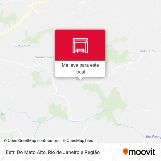 Estr. Do Mato Alto mapa