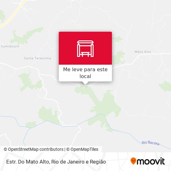 Estr. Do Mato Alto mapa