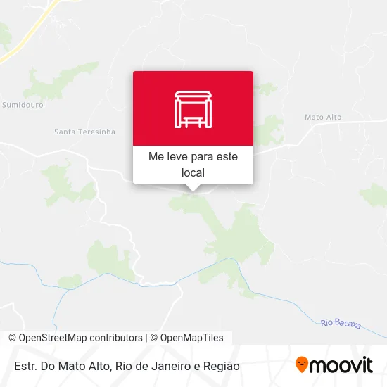 Estr. Do Mato Alto mapa
