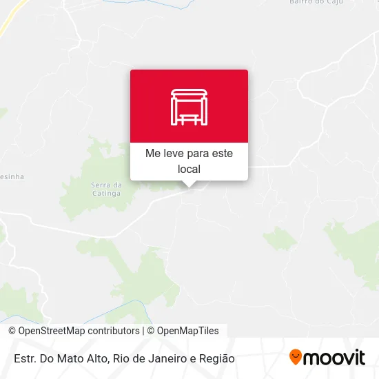 Estr. Do Mato Alto mapa