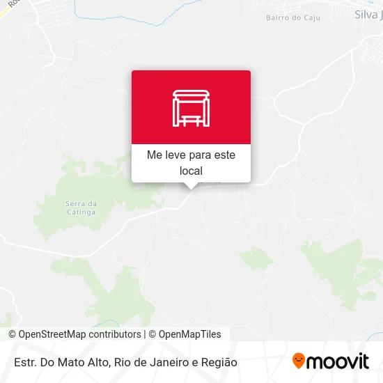Estr. Do Mato Alto mapa
