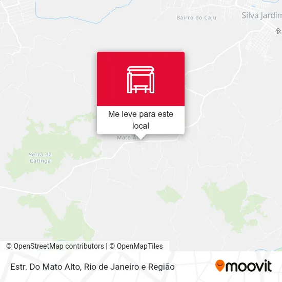 Estr. Do Mato Alto mapa
