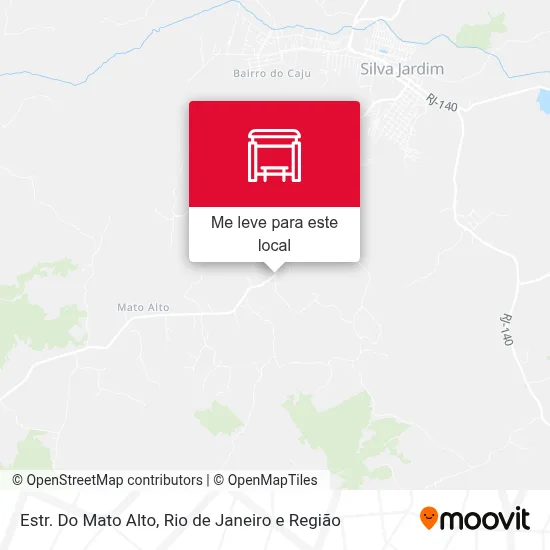 Estr. Do Mato Alto mapa