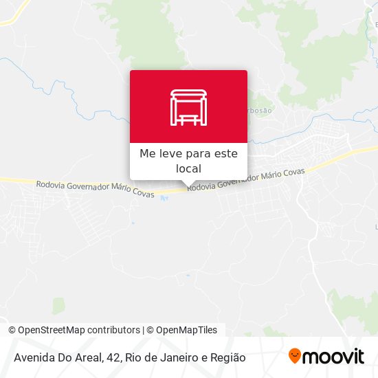 Avenida Do Areal, 42 mapa
