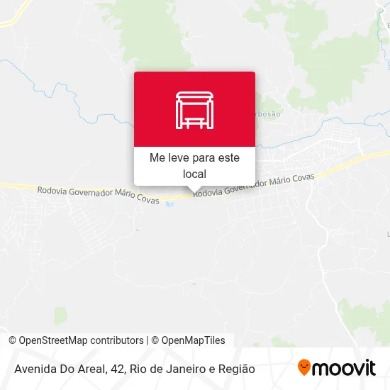 Avenida Do Areal, 42 mapa