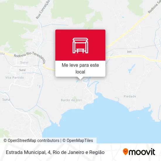 Estrada Municipal, 4 mapa