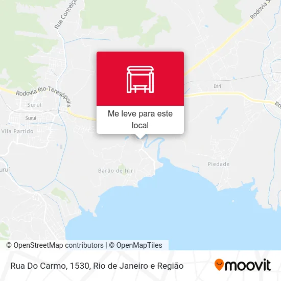 Rua Do Carmo, 1530 mapa