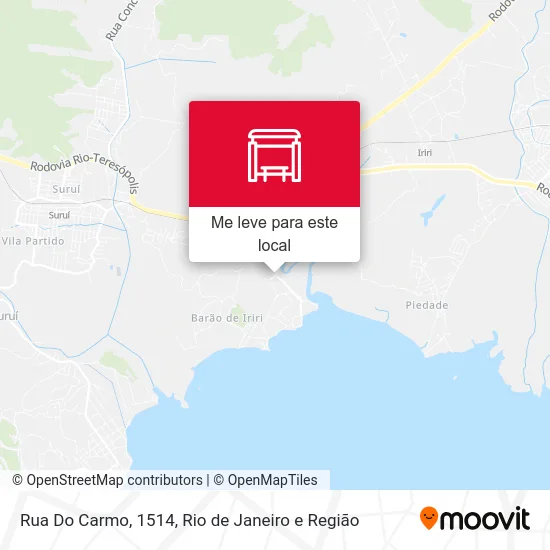 Rua Do Carmo, 1514 mapa