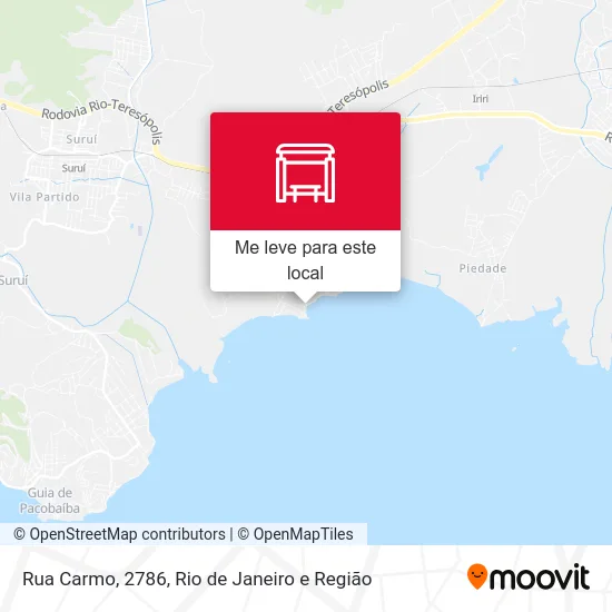Rua Carmo, 2786 mapa