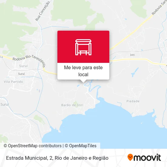 Estrada Municipal, 2 mapa