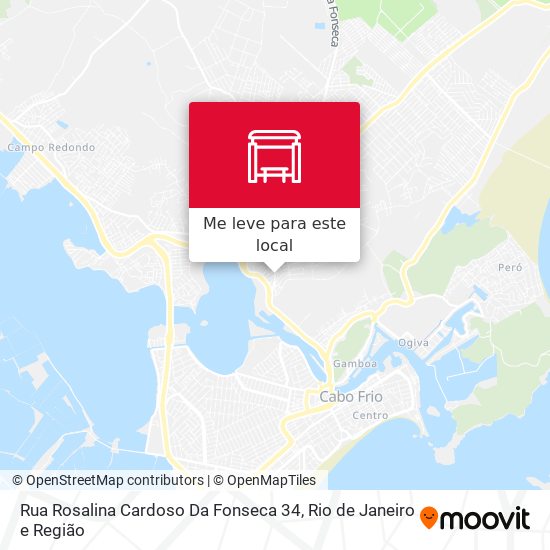 Rua Rosalina Cardoso Da Fonseca 34 mapa