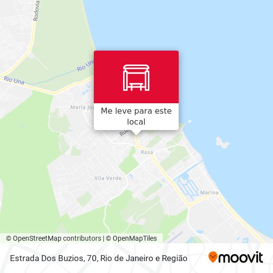 Estrada Dos Buzios, 70 mapa