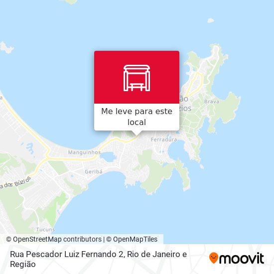 Rua Pescador Luiz Fernando 2 mapa