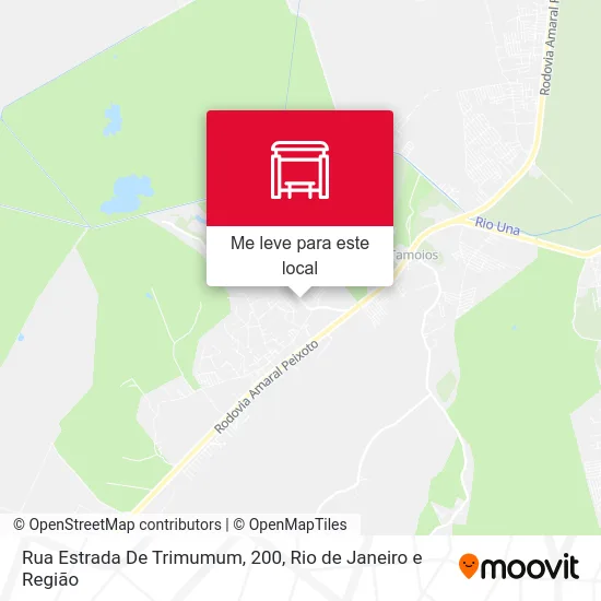 Rua Estrada De Trimumum, 200 mapa