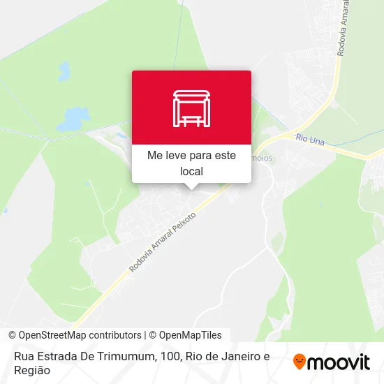 Rua Estrada De Trimumum, 100 mapa