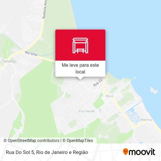 Rua Do Sol 5 mapa