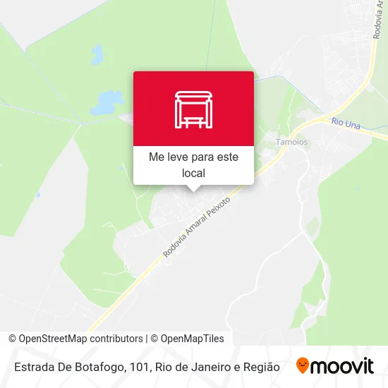 Estrada De Botafogo, 101 mapa