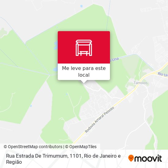 Rua Estrada De Trimumum, 1101 mapa