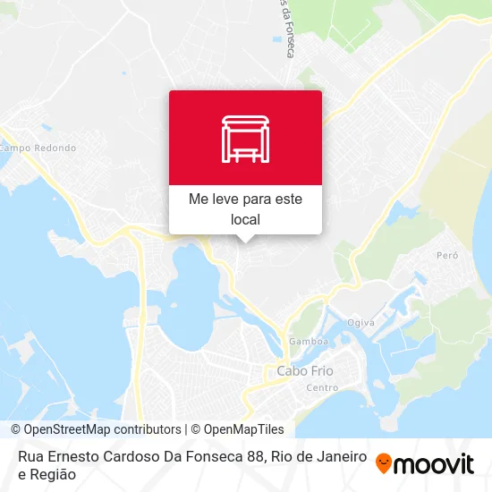 Rua Ernesto Cardoso Da Fonseca 88 mapa