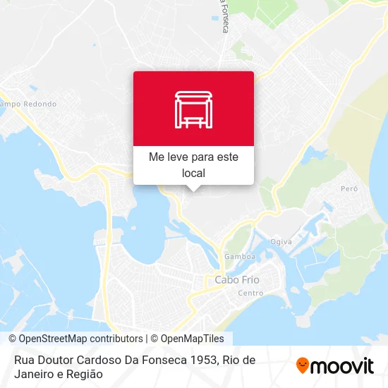 Rua Doutor Cardoso Da Fonseca 1953 mapa