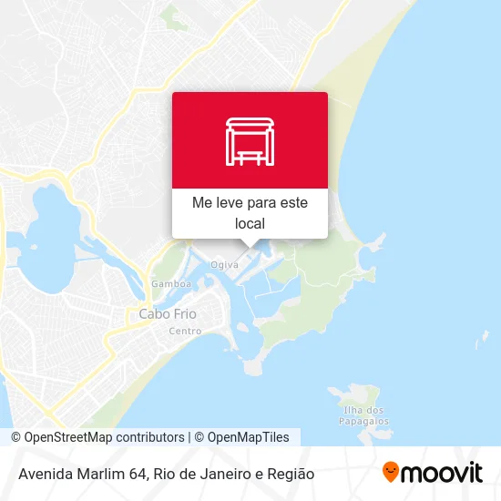 Avenida Marlim 64 mapa