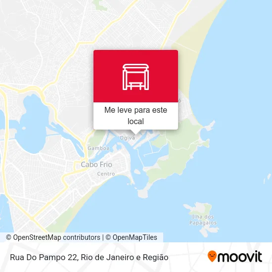 Rua Do Pampo 22 mapa