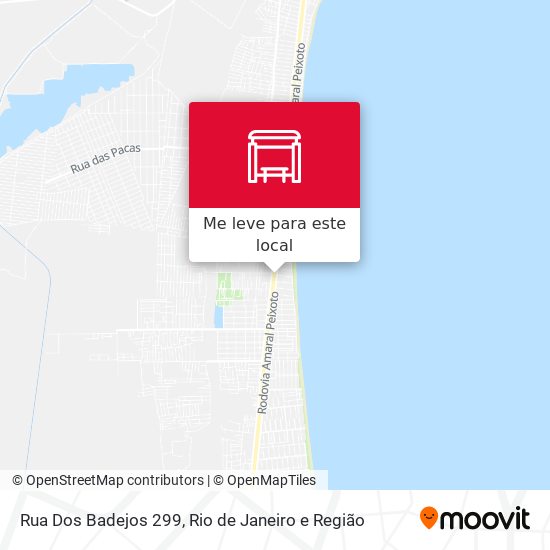 Rua Dos Badejos 299 mapa
