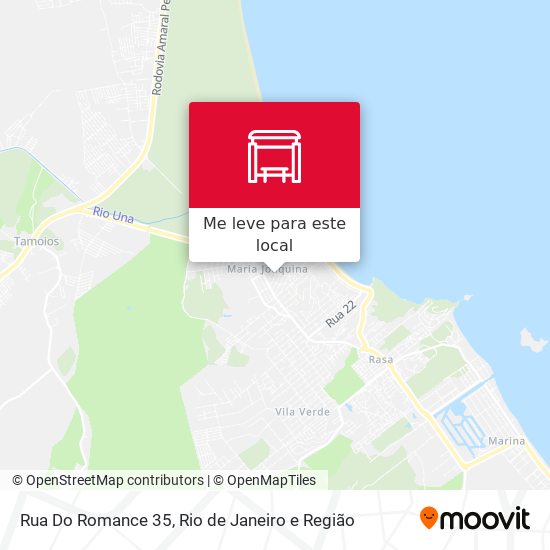 Rua Do Romance 35 mapa