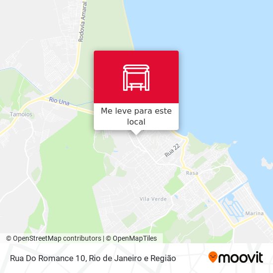 Rua Do Romance 10 mapa