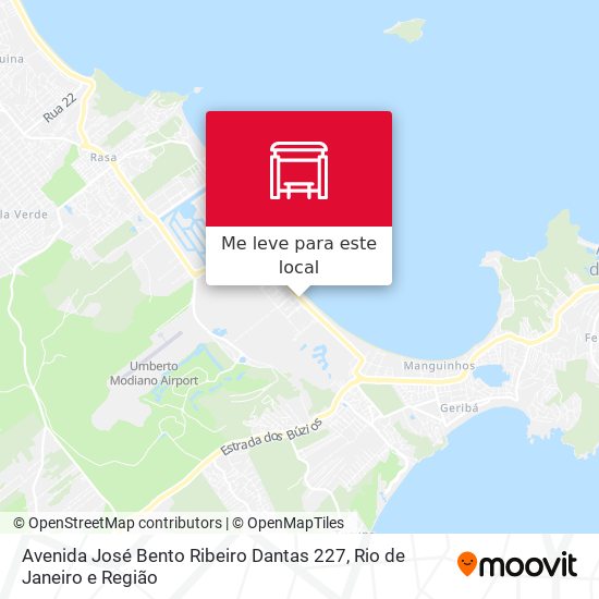 Avenida José Bento Ribeiro Dantas 227 mapa