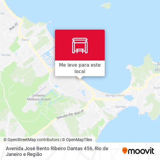 Avenida José Bento Ribeiro Dantas 456 mapa