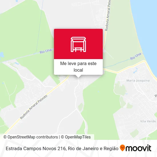 Estrada Campos Novos 216 mapa