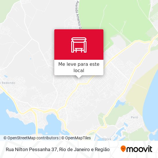 Rua Nilton Pessanha 37 mapa