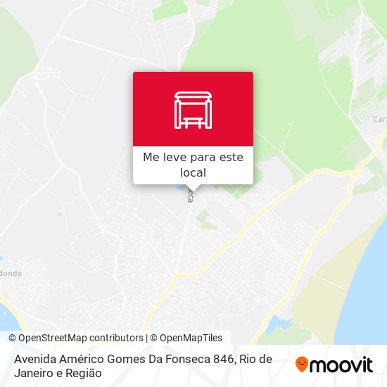 Avenida Américo Gomes Da Fonseca 846 mapa