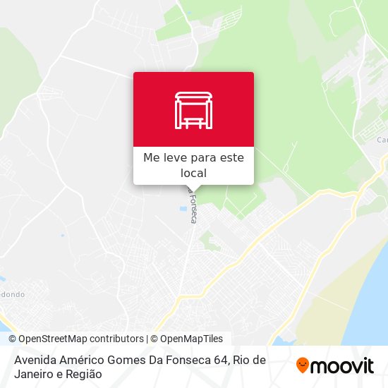 Avenida Américo Gomes Da Fonseca 64 mapa
