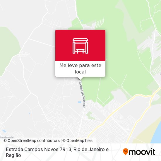 Estrada Campos Novos 7913 mapa