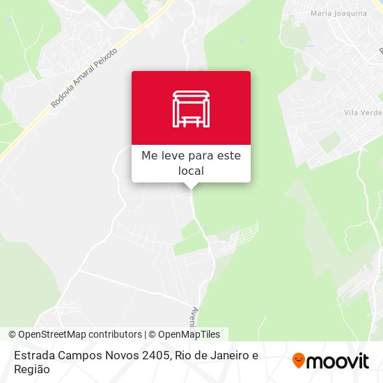 Estrada Campos Novos 2405 mapa