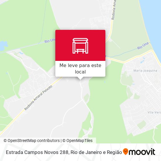 Estrada Campos Novos 288 mapa