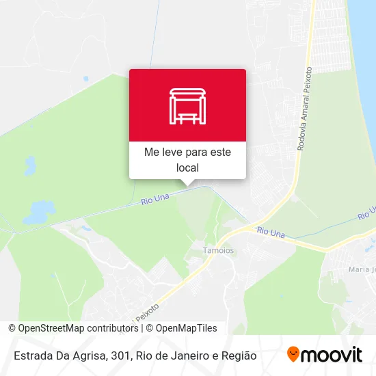 Estrada Da Agrisa, 301 mapa