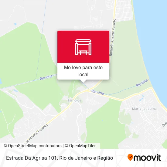 Estrada Da Agrisa 101 mapa