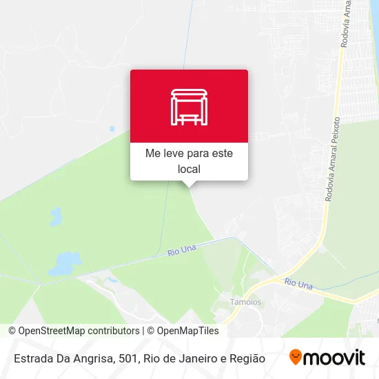 Estrada Da Angrisa, 501 mapa