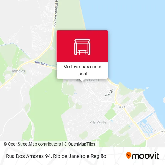 Rua Dos Amores 94 mapa