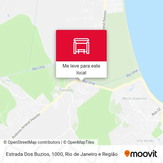 Estrada Dos Buzios, 1000 mapa
