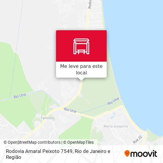 Rodovia Amaral Peixoto 7549 mapa