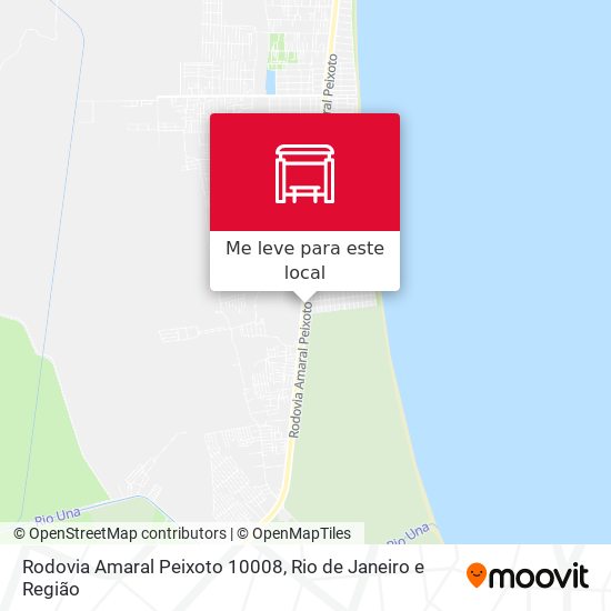 Rodovia Amaral Peixoto 10008 mapa