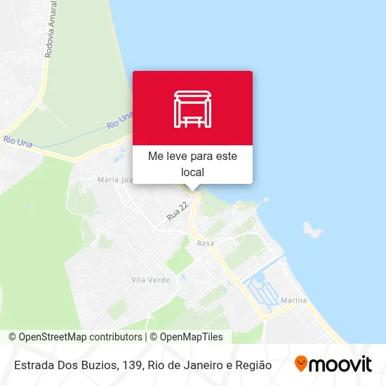 Estrada Dos Buzios, 139 mapa