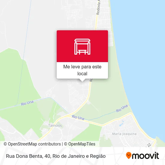 Rua Dona Benta, 40 mapa